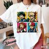 Koszulka My Hero Academia Deku Bakugo i Todoroki Koszulka z Grafiką Anime Koszulka dla Fana Koszulka Letnia Męska i Damska Koszulka Wysokiej Jakości