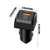 Car Charger USB C 2-Port Car USB C Adapter Smart Device Adapter For Travel Automotive Truck RV SUV Van Sedan Cellphone Camera