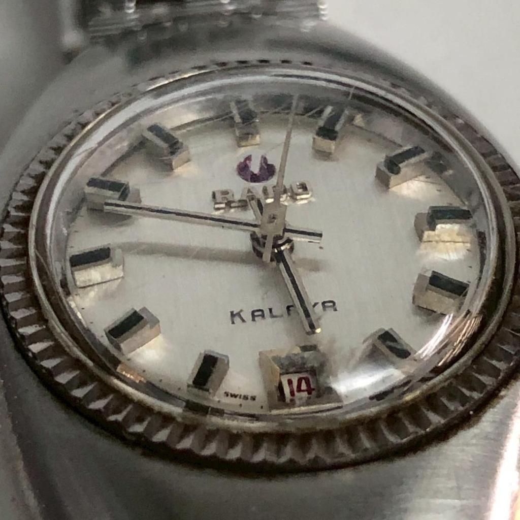 Used RADO Analog Watch Silver Ladies Brand Operation Confirmed Child Waiting Automatic Winding Analog
