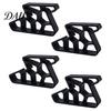 Rental Friendly Window Lock 2/3/4Pcs Stopper with Track Lock, Heavy Duty Safety Rail Anti Slip Wedge Wedge, No-Tool Installation Balcony Door Stop