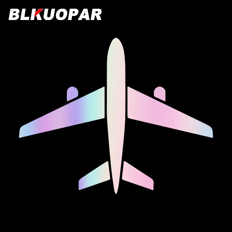 BLKUOPAR for Aircraft Car Stickers Fashionable Personality Decals Simple Refrigerator Windshield Decor Car Door Protector