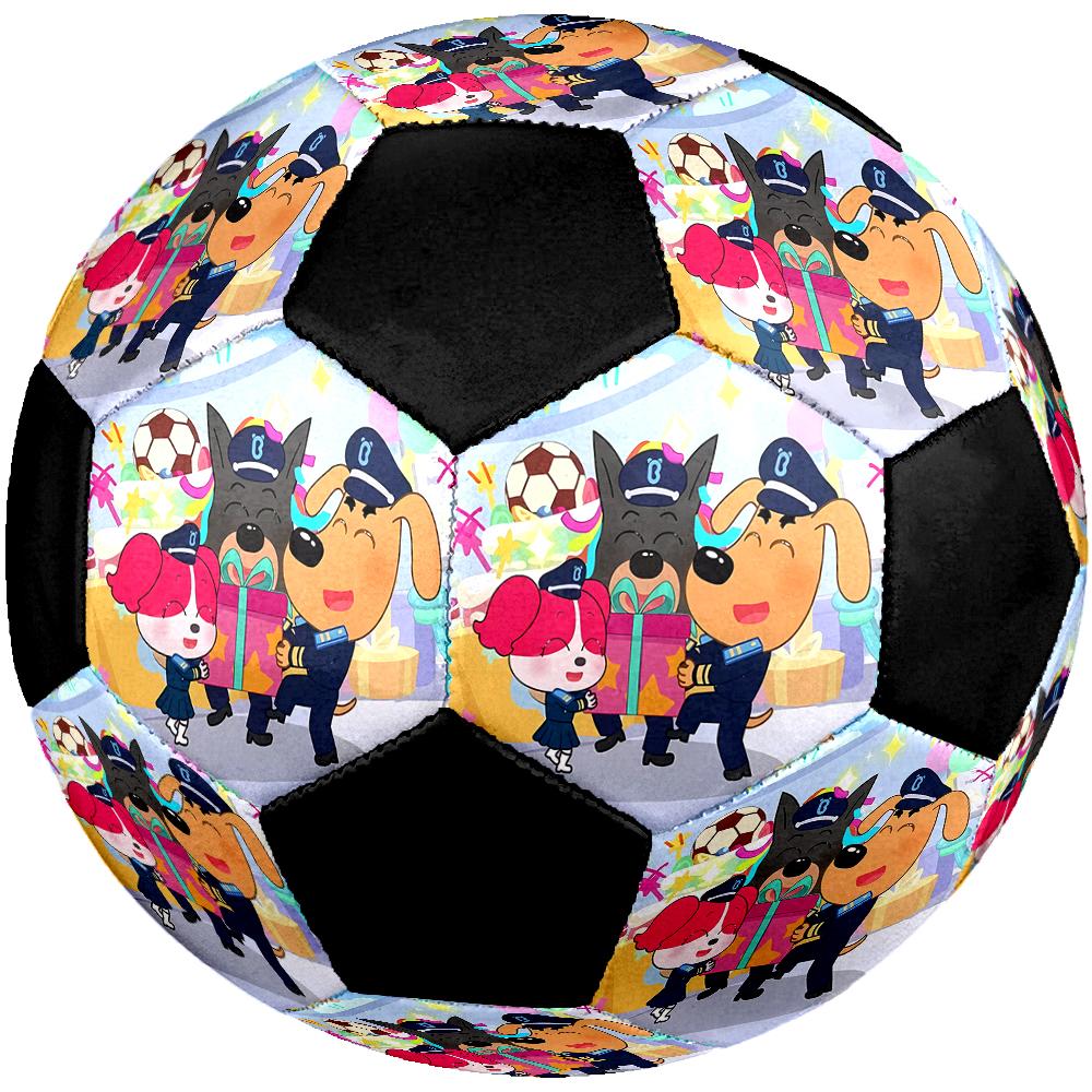 Sheriff Labrador Theme Size 5 Soccer Ball, Suitable for Both Indoor and Outdoor Matches, a Gift Suitable for Everyone.