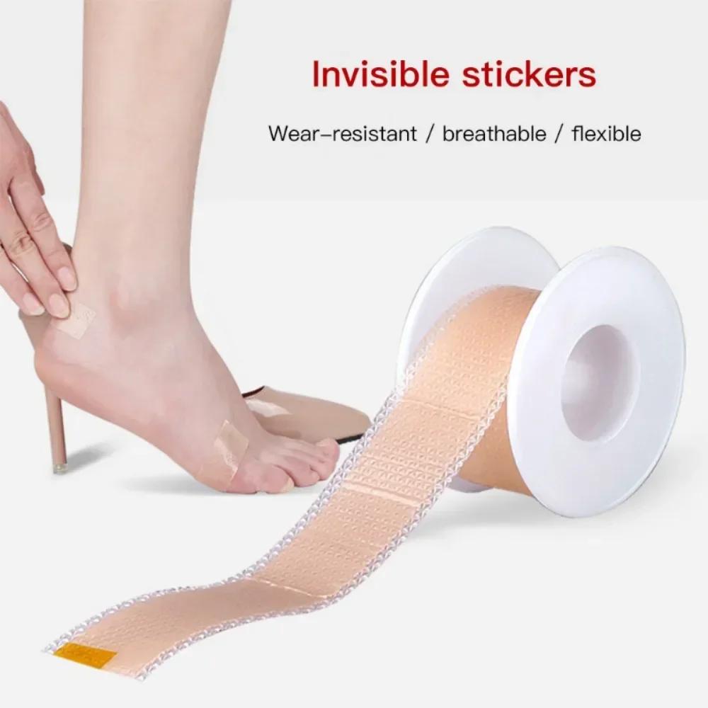 Invisible Anti-wear Sticker Women Silicone Gel Heel Protector Pain Relief Adhesive Patch Cushion Foot Care Shoe Pads