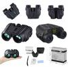 12x25 Compact Outdoor Binoculars Adults Kids Large Eyepiece Low Light Vision Easy Focus Portable Design Travel Sightseeing BAK4