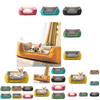 Plush Nest Dog Cat Pet Bed Comfy And Removable For Easy Cleaning