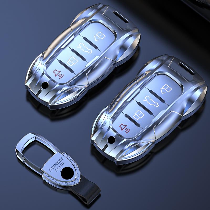 Metal Auto Smart Key Fob Case Cover Mount Protector Housing Key Ring Remote Fit For GWM Haval Series New H6 Series Hev Phev Jolion Series S Dargo