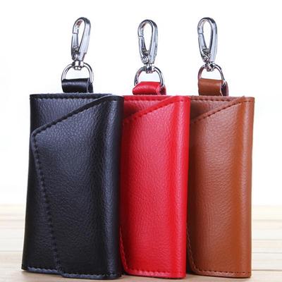 Premium Multifunction Leather Key Zipper Case Wallet Car Key Holder Wallet