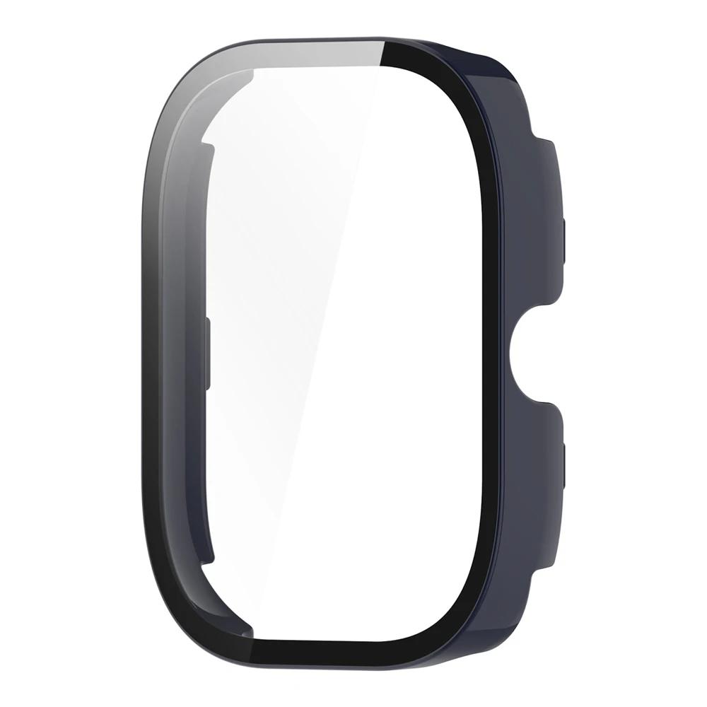 Tempered Glass+Case for Xiaomi Redmi Watch 4 Accessories Screen Protector All Around 9H Hard PC Bumper for Redmi Watch4 Cover