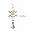 Handcrafted Crystal Suncatcher with Snowflake Diamond Christmas Decoration Unique Sun Catchers Wedding Decor