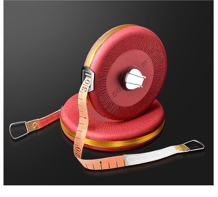 Non-Slip Engineering Cloth Tape Measure: Soft Ruler for 20, 30, 50, 100 Meters