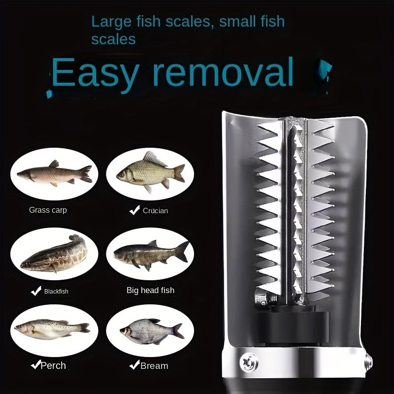 1Pc Portable Electric Scraper, Fish Scale Remover, Efficient and Safe Scraper, Fish Scale Cleaner, Rechargeable Fish Scale Knife, Kitchen Supplies