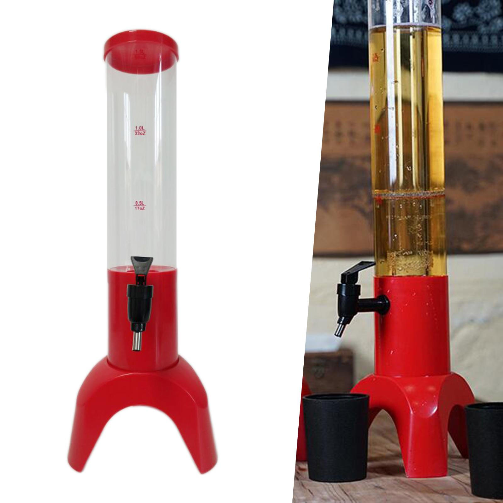 

Dispenser Easy to Clean Mimosa for Outdoor Cocktail Home Red