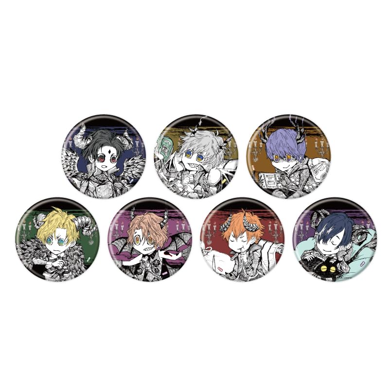 

Obey Me! 17 [Mini Character Illustration] Can Badge Box of 7