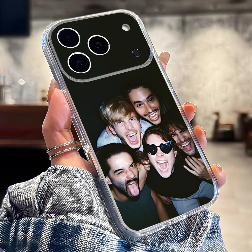 

J-Joker O-Out Band Phone Case For IPhone 17 16 Pro Max 15 14 13 11 12 Mini Xs X Xr 7 8 Plus Se Transparent Cover iPhone 11 Pro Max