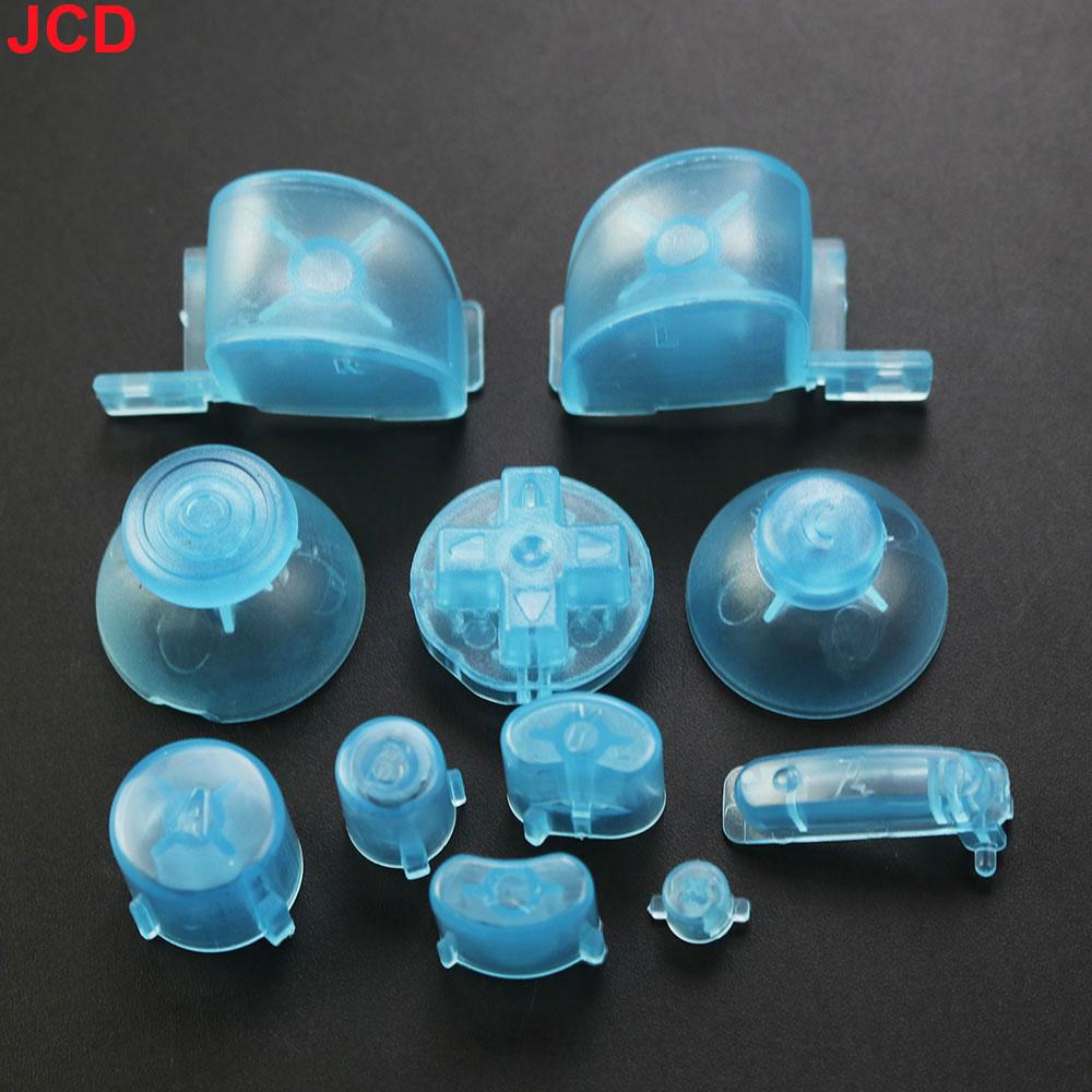 JCD 1 ensemble Ensemble complet Boutons Claviers L R ABXY Z Avec Capuchons de Joysticks 3D Pour GameCube Pour NGC Boutons Directionnels Boutons Marche Arrêt Remplacement