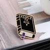 Women men's lapel Pins Cute Cartoon Brooch Retro Game Machine Plane Metal Badge Guitar Music Bike Cool Letter enamel Pin jewelry