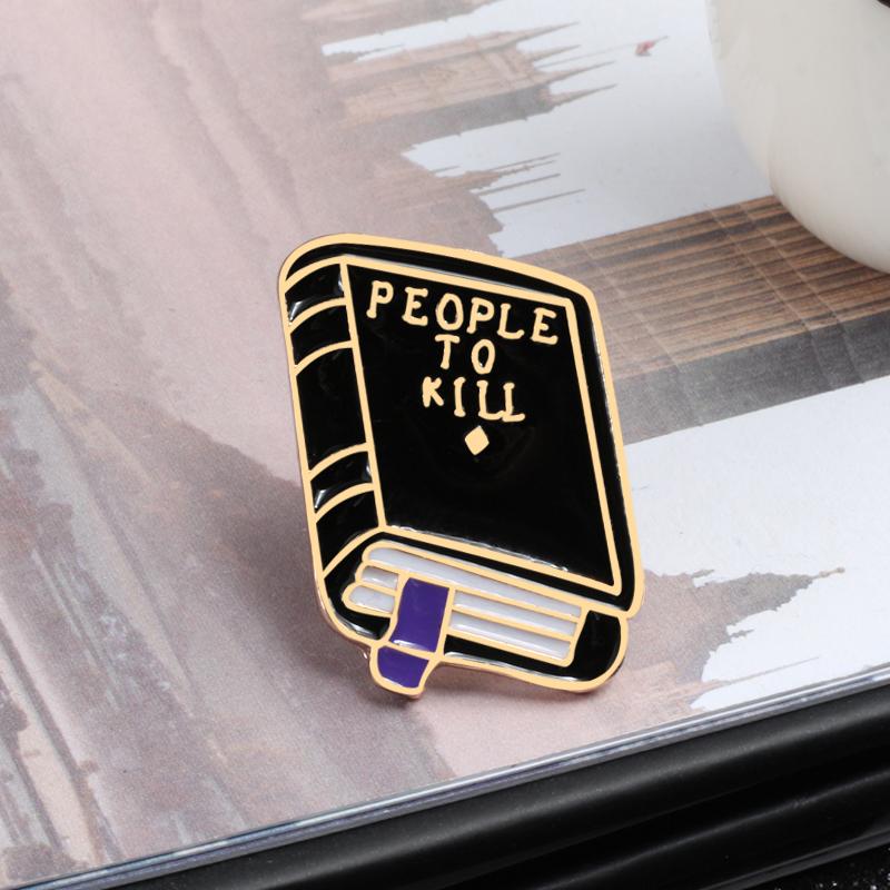 Women men's lapel Pins Cute Cartoon Brooch Retro Game Machine Plane Metal Badge Guitar Music Bike Cool Letter enamel Pin jewelry