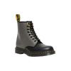 Dr. Martens 1461 SMOOTH Leather Lace-Up Short Boots Unisex Grey Black 27538001
