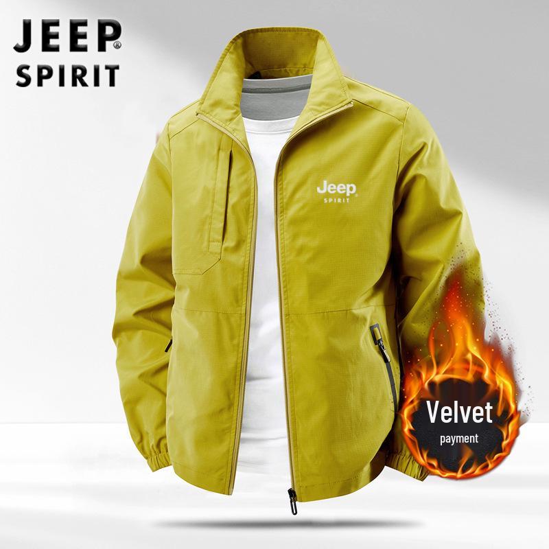 

2025 Men s Youth Windproof Jacket with Fleece Lining, Thickened, Short, Loose Fit, Autumn/Winter Wear, Model 6803AJP M