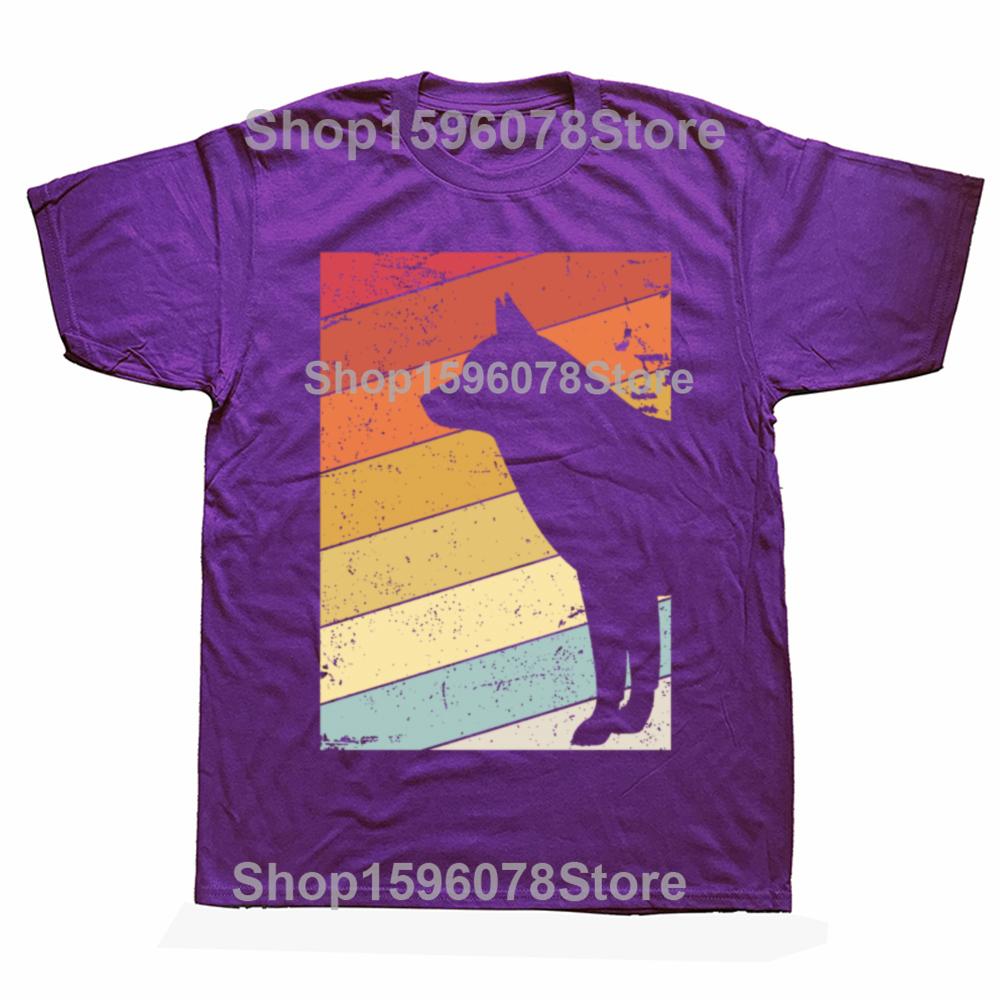 Funny Husky Graphic Retro Style Design T Shirts Tee Tops Round Neck Short-Sleeve Fashion Tshirt Clothing Casual Basic T-shirts