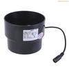 K1AE Energy Saving 12V Exhaust Fan 110mm-100mm Reducer for Coops Kitchens Ventilation