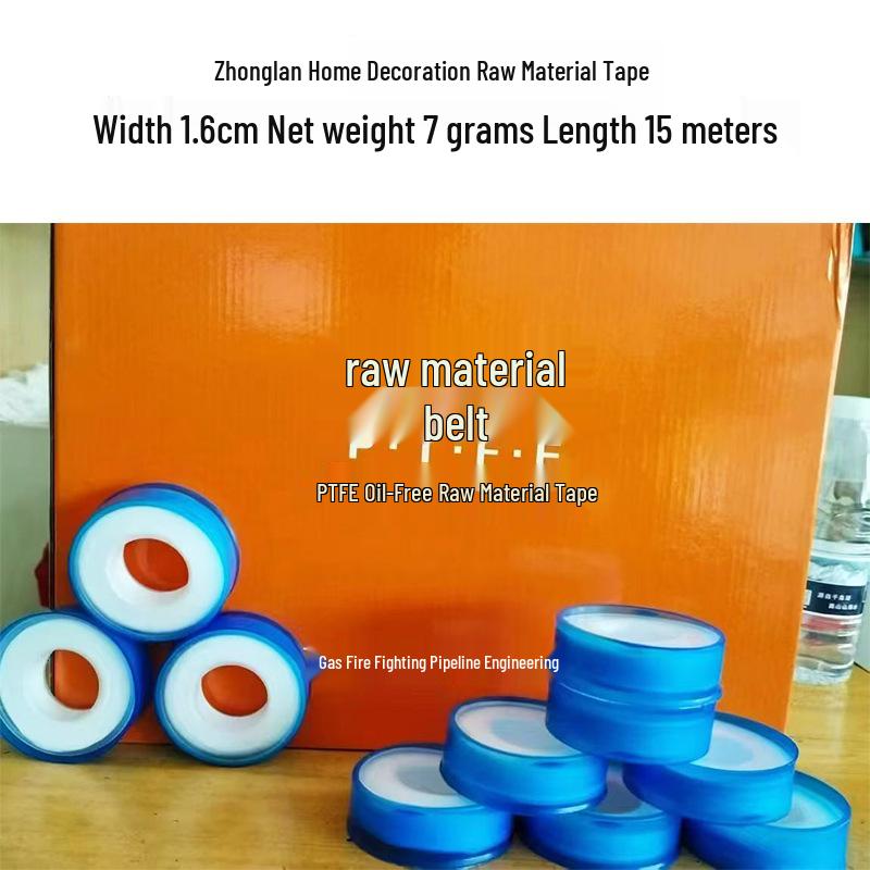 20-Meter Extra-Thick PTFE Waterproof Sealing Tape for Valves