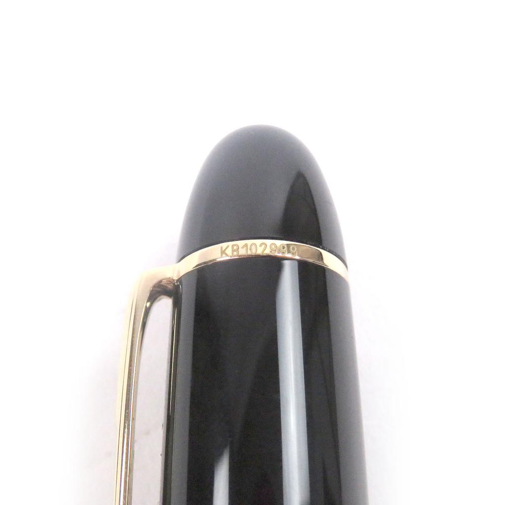 Pristine MONTBLANC fountain pen Meisterstück 149 Cap type black 18K mens Used