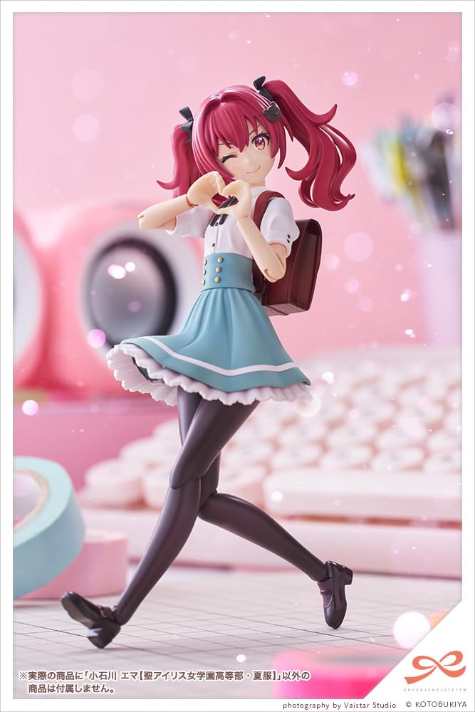 KOTOBUKIYA Sosai Garden Emma Koishikawa Iris High Height 140mm scale plastic model 7 Girls' [St. Girls' School/Summer Uniform] approx. 1/10
