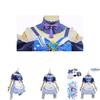 Genshin Impact Sangonomiya Kokomi Meisje Cosplay Kostuum Voor Rollenspel En Halloween