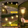 Solar Tungsten-Style Garden Lawn Light