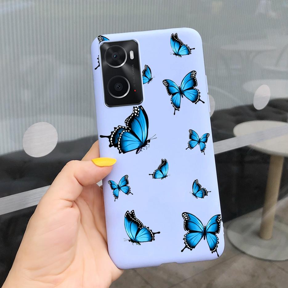 For Oppo A76 Case CPH2375 Fashion Cartoon Girls Cover For Oppo A96 Soft Silicone Case For Oppo A36 A 76 96 OppoA76 OppoA96 Shell