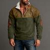 Spring And Men's Standing Collar Sweatshirt Is Outdoor Casual Sweaters Tops