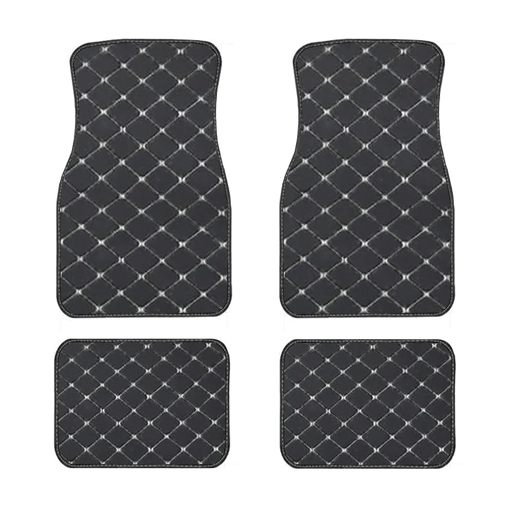Universal Size Car Floor Mats for VW Golf Passat B5 B6 B7 B8 CC Touran Tiguan Toureg Touareg Phaeton T-ROC Car Accessories