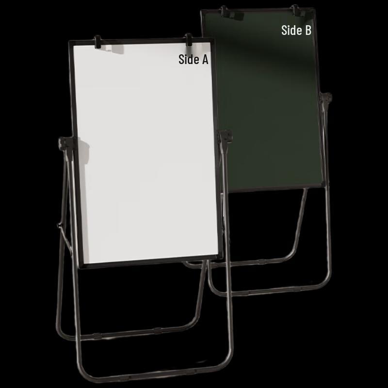 Deli 60x90cm Double-Sided Whiteboard Greenboard with U-Stand