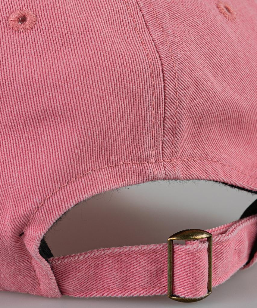 Wig W Script Pigment Ball Cap - Pink