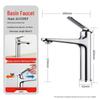 ARROW Deck-Mounted Single-Handle Basin Faucet