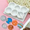 Schokoladenformen mit 6 Mulden, planetenförmige Backformen, Fondantformen, Silikon-Kuchenformen – das perfekte Geschenk für Backbegeisterte