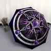 Celtic Mandala themed, Eight ribbed, Self folding Umbrella Is Suitable for Everyday Outdoor Use and Is An Ideal Gift for Friends and Family,