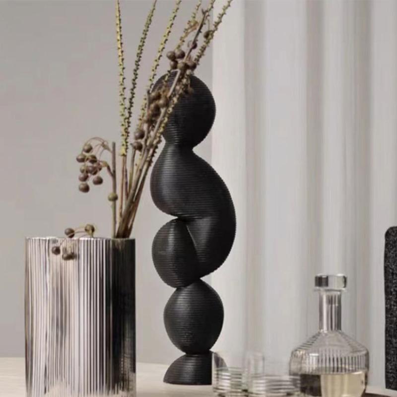 Modern Creative Figurines Decoration Minimalist Figurines Living Room Desktop Miniatures Ornament Home Decoration Accessories