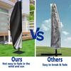 Outdoor Umbrella Cover, Oxford Cloth Waterproof UV Courtyard Umbrella Cover, Garden Terrace Cantilever Umbrella Rain Cover