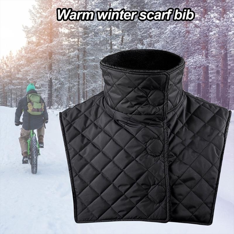 Elder Gift Water Repellent Scarf Skiing Vest Wrap for Neck and Shoulder Back Winter Neck Warmer Outdoor Hikers Elder