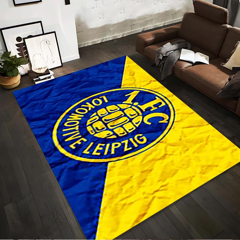 Lokomotive Leipzig Logotipa Dizaina Paklājs Neslīdošs