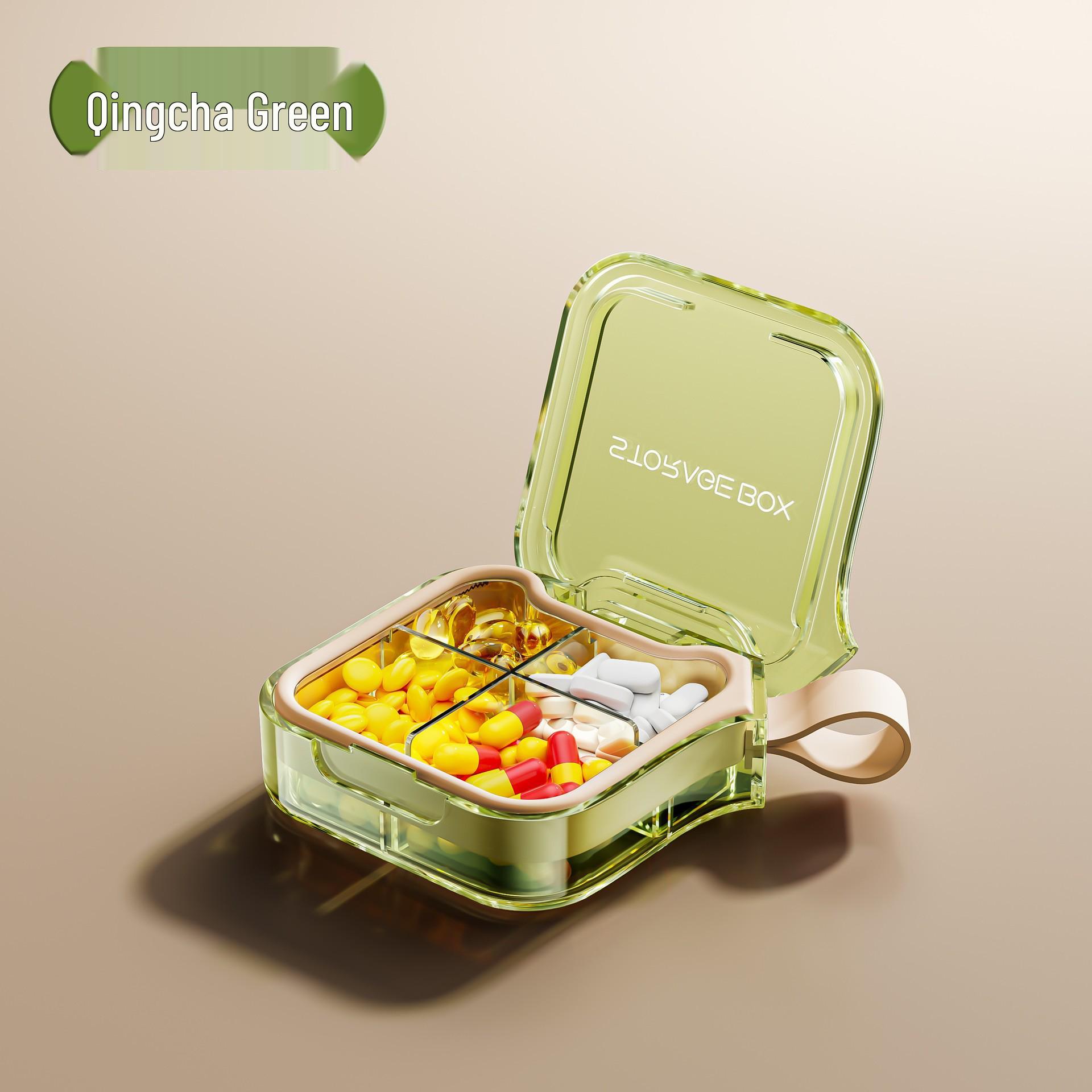 Компактный 7-дневный влагозащищенный органайзер для таблеток для хранения лекарств в дороге