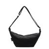 Women's Large Capacity Shoulder Crossbody Bag Solid Color Hobo Bag