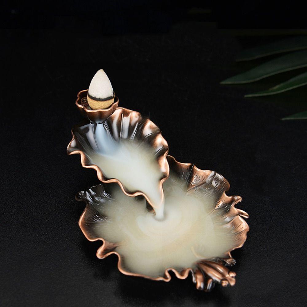 Creative Incense Insertion Zinc Zinc Alloy Fragrance Holder Craft Incense Burner  Sandalwood