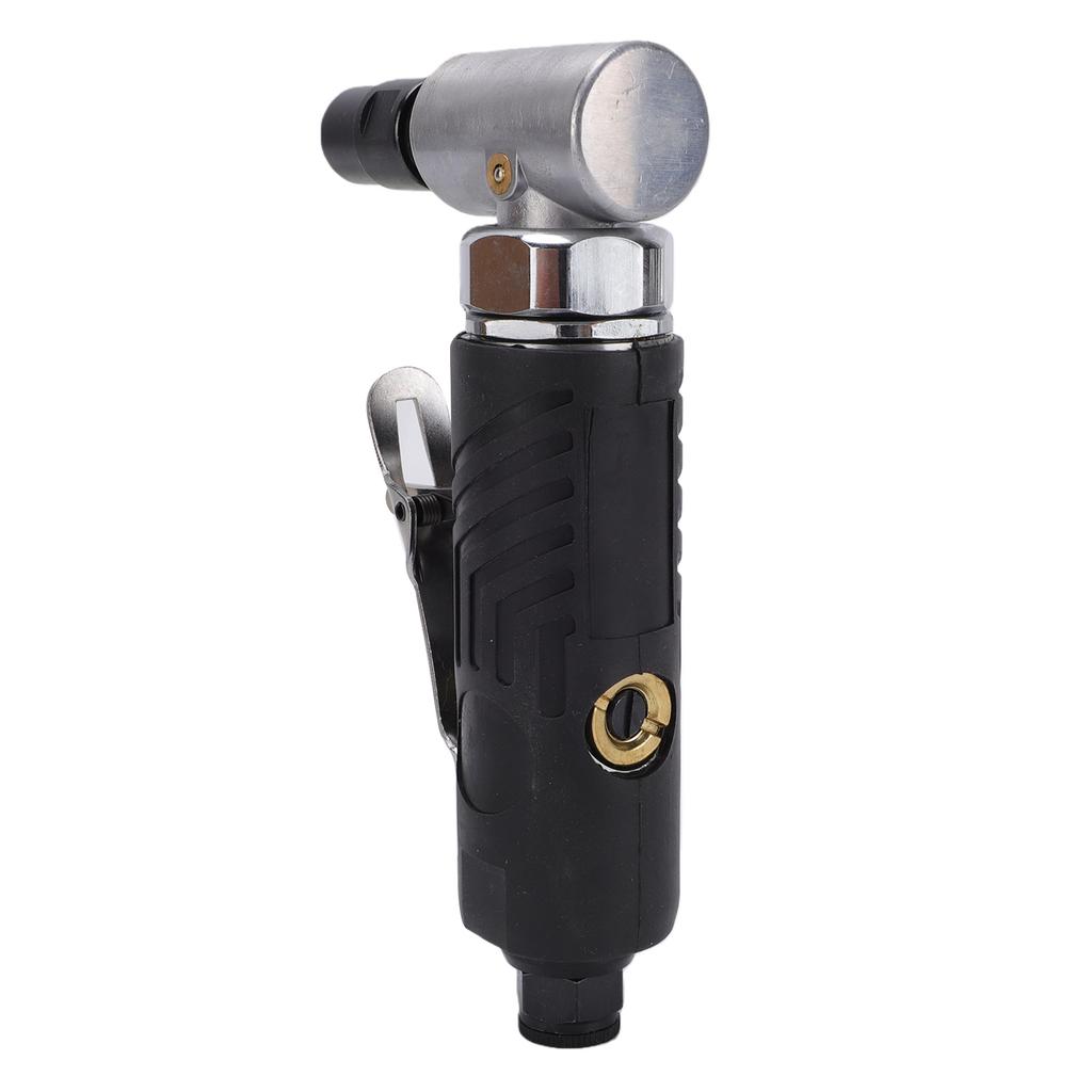 12000 RPM Air Angle Die Grinder 90 Degree Non Slip Grip Right Angle Pneumatic Polisher for Auto Detailing Die Grinding