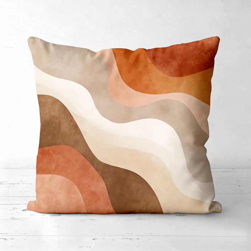 Modern Abstract Pattern Decorative Throw Pillow Covers Polyester pillowcase, sofa decorative cushion cov Headboard Pillow