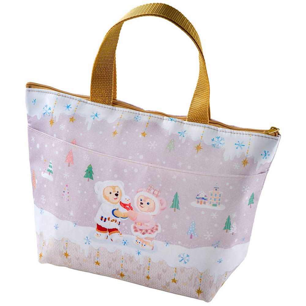 Duffy's Christmas 2019 Souvenir Lunch Case - Duffy, ShellieMay, Gelatoni, StellaLou - Lunch Bag - Tokyo DisneySea Limited Edition