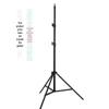 Carbon Steel Tripod Light Stand, 2.1m, Frosted Heavy-Duty for Mobile Photography