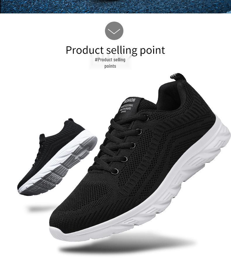 Atmungsaktive Mesh-Laufschuhe für Herren - Leicht, Rutschfest, Weiche Sohle, Stoßdämpfung, Sommer 2025 Kollektion